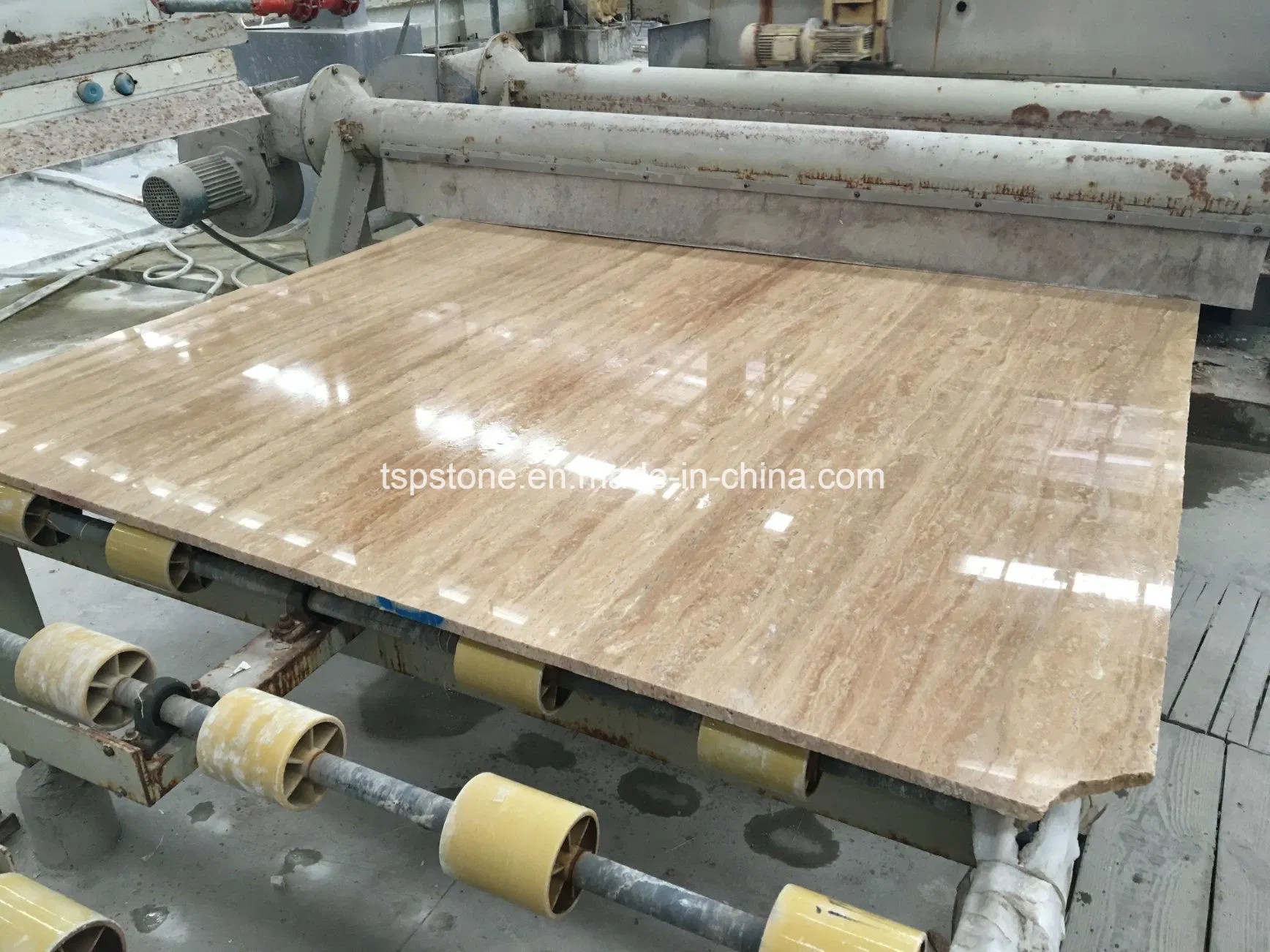 Beige Yellow Travertine Slab Price