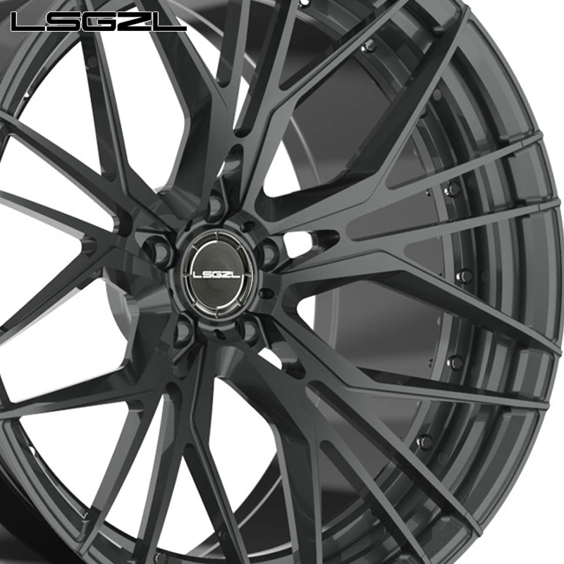 Lsgzl Passenger Car Wheels 15 16 17 18 20 21 22 24 26 Inch Forged Alloy Wheels Rims Hub Rines