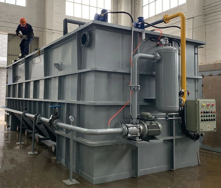 China Low Price Industrial Food Oily Wastewater Treatment Plant Sewage Treatment Equipment Daf System