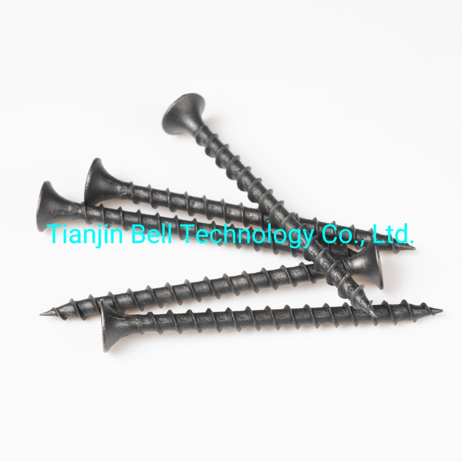 6*1 /3,5*25mm C1022 cabeza de bugle Negro/Gris fosfato/Zinc chapado/fino/grueso rosca Gypsum Tornillo/tornillo de pared seca