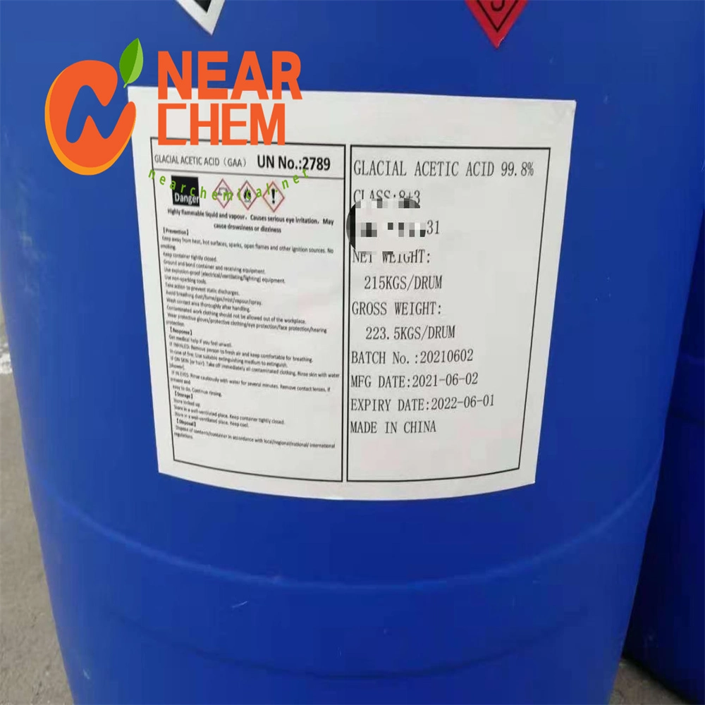 99.85% Industrial Grade Glacial Acetic Acid Gaa