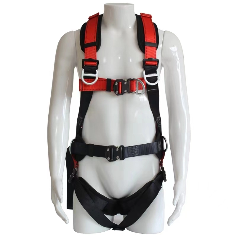 High quality/High cost performance  Outdoor Climbing Mountaineering Full Body Safety Belt Construction Work Rescue