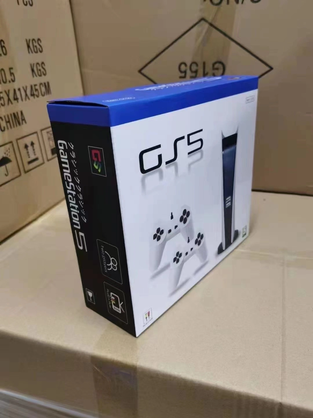 O GS5 Gamestation 5 Controlador de jogo para dois jogadores