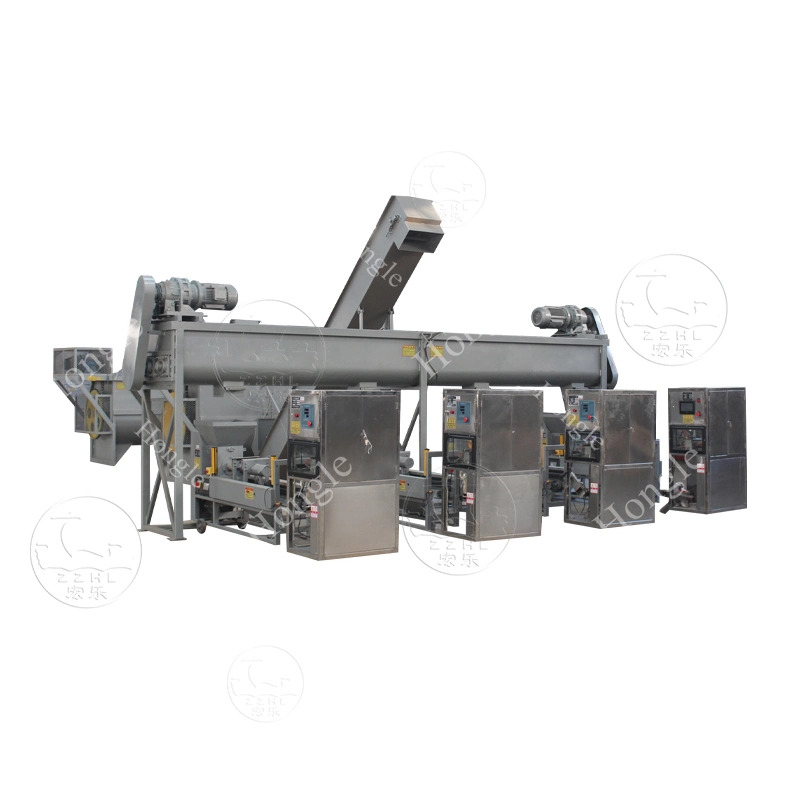 Automatic Cultivation Line Spawn Mushroom Growing Bag Substrate Filling Sealing Machine