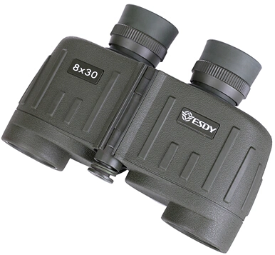 8X30 militar táctico Telescopio Binocular impermeable con brújula y el telémetro