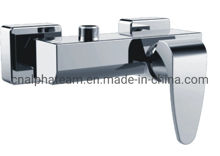 Single Lever Nickel Brushed Shower Mixer