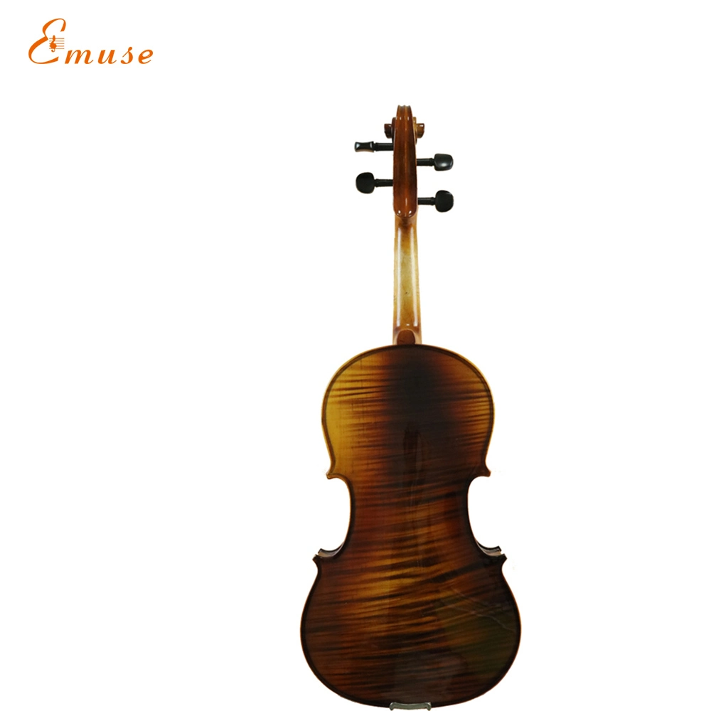 Handmade Natural Flame Singe Piece Flame Solid Viola