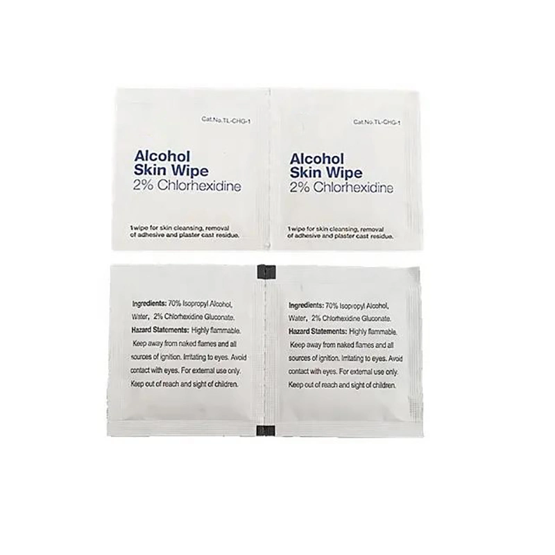 Disposable Chg Prep Pad with 2% Chlorhexidine Gluconate and 70% Alcohol