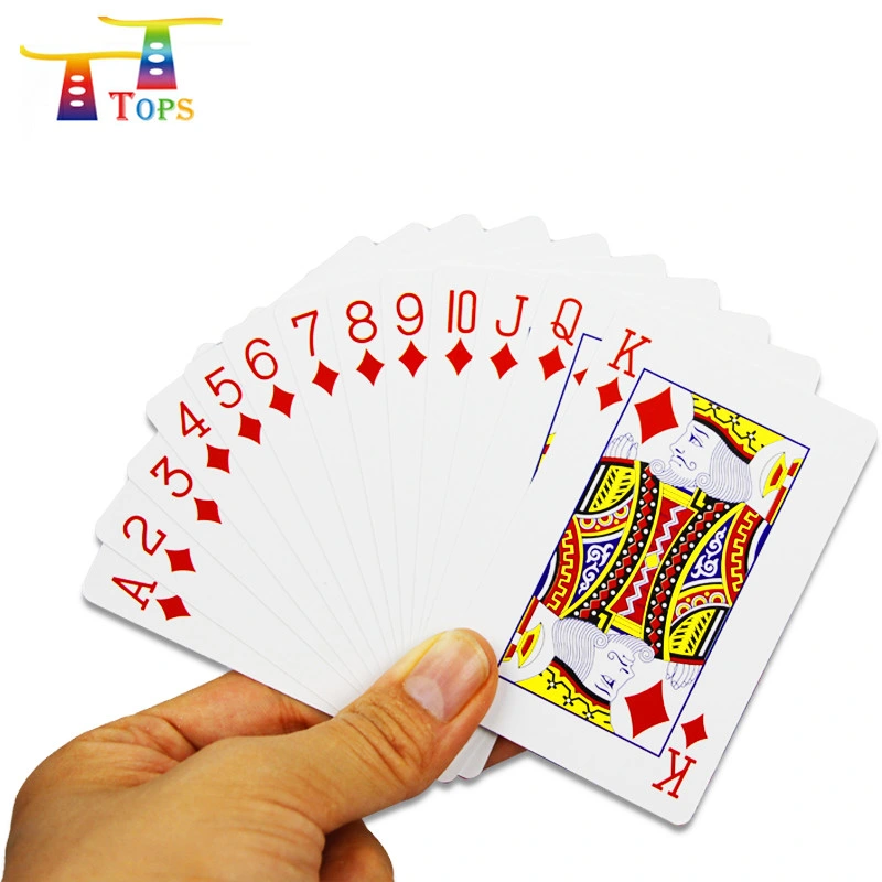 Casino de gros de haute qualité des cartes à jouer sous étiquette privée