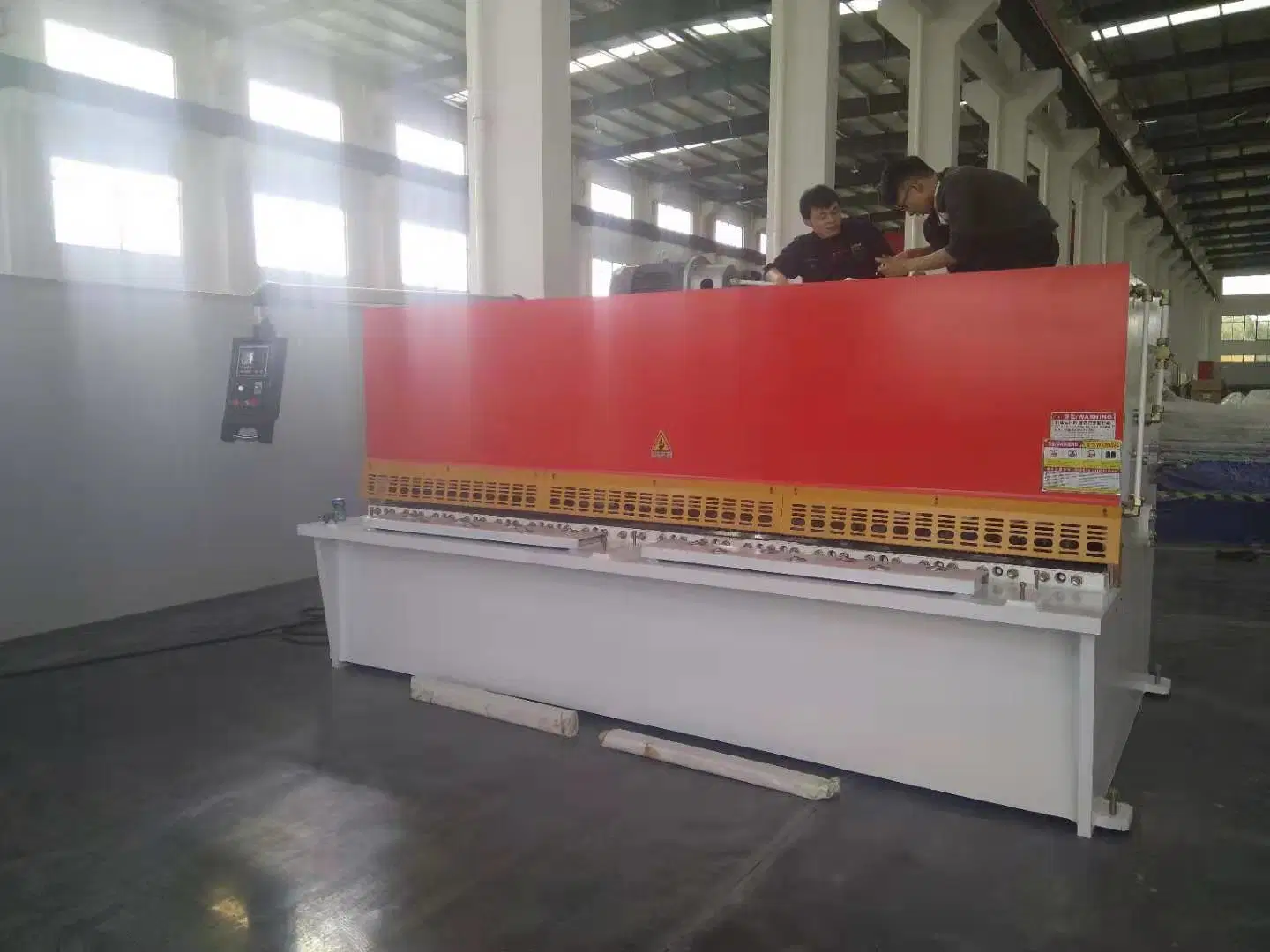 Metal Sheet Mechanical Electric Shearing Machine Manufacturer in China Automatic Cutting