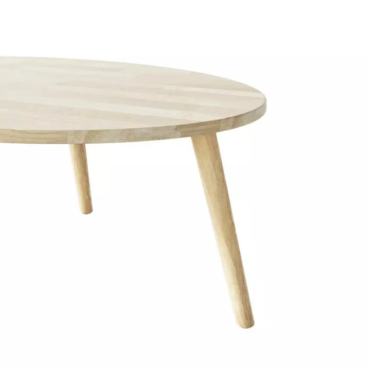 Modern Wooden Side Table Solid Wood Coffee Table