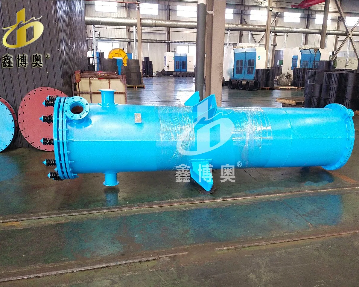 High Quality Composite Structure Tubular Graphite Semi-Water Gas Cooler