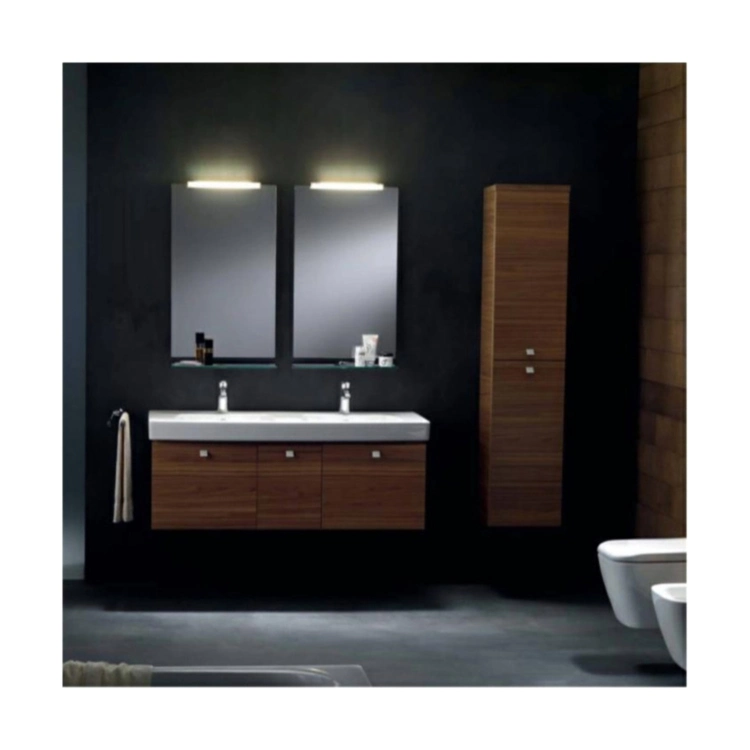 Orienter Enregistrer coût Meubles de salle de bains meuble de toilette meuble de toilette Fabricant de salle de bains Meuble-lavabo double de luxe Vanityhot sale