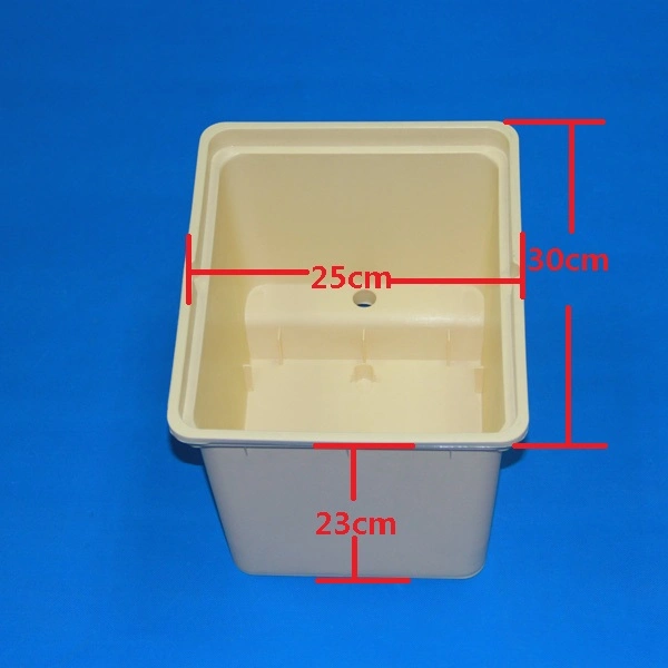 Wholesale/Supplier Hydroponic Farm Food-Grade Plastic Flower Pot