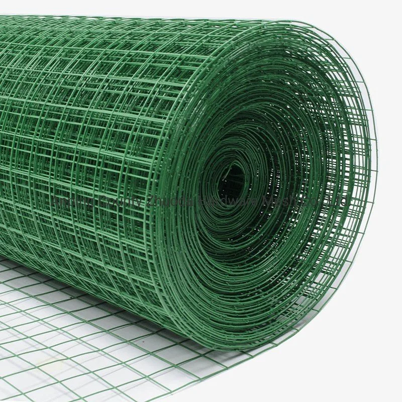 Amazon Low Price PVC Coated Galvanized Welded Wire Mesh Netting Roll