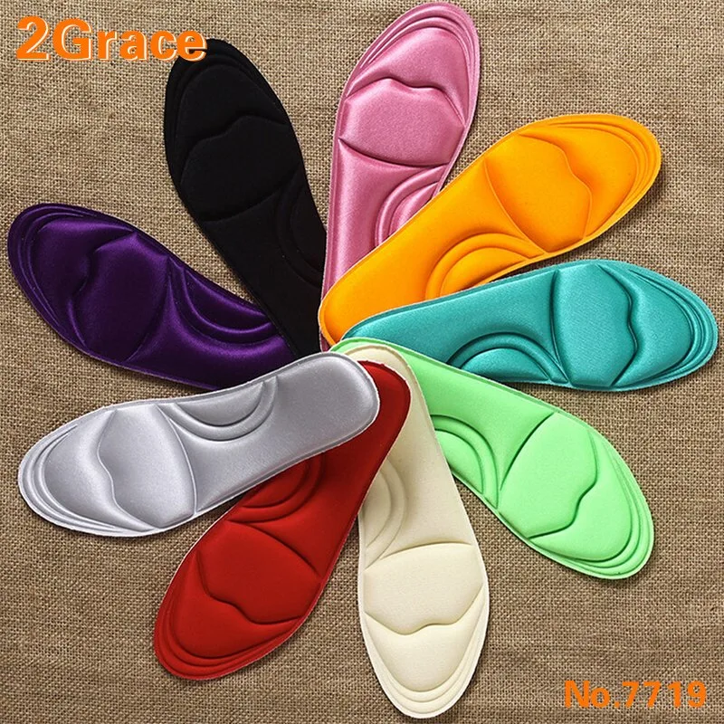 High Quality Comfortable 4D Memory Foam Insole, Memory Foam Soft Foot Cushion