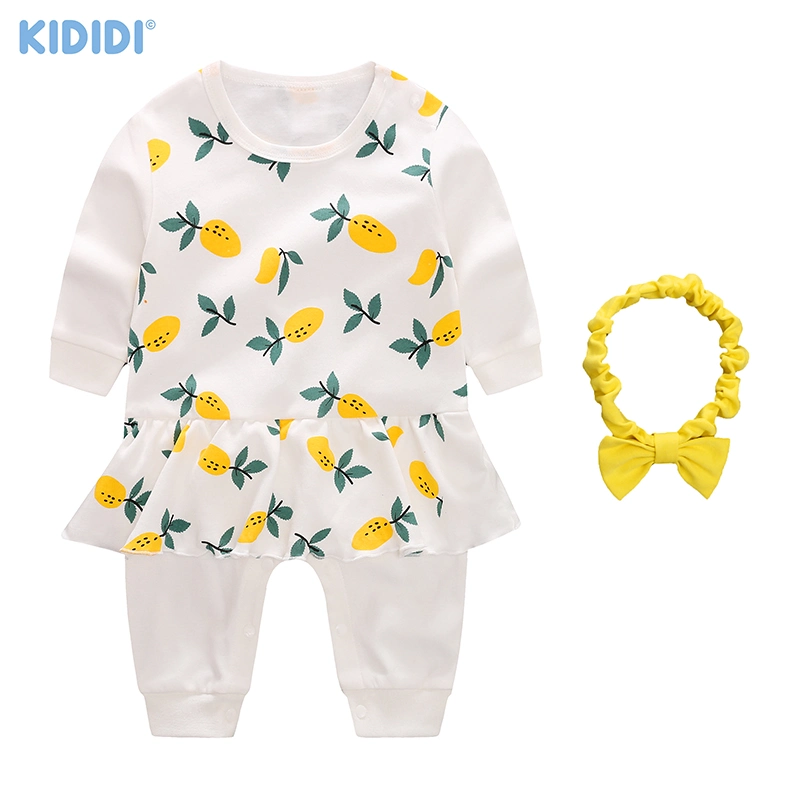 Newborn Girls Kids Clothes with Fruit Pattern Infant Outfit Clothing&#160;