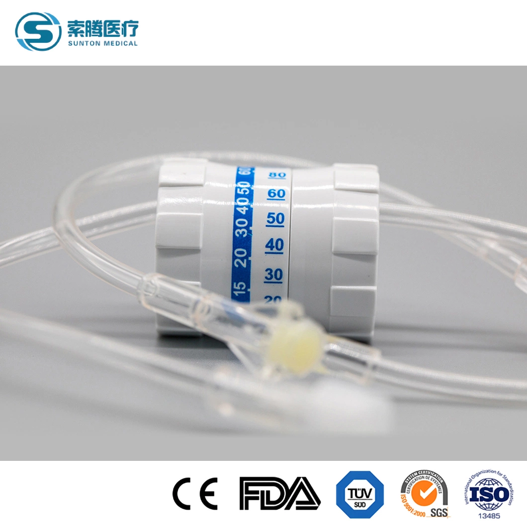 Sunton China Cheap Price Medical Sterile ISO8536-4 Safety Standard High Accurate Non-Return Flow Regulator Manufacturing