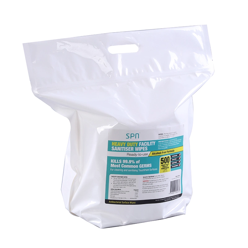 Multi-Purpose Cleaning Tissue Industrial Sanitizing Barrel Wet Towel Surface Heavy-Duty Medical Wipe and Isopropyl Alcohol Hand Disinfecting Gym Wet Wipes