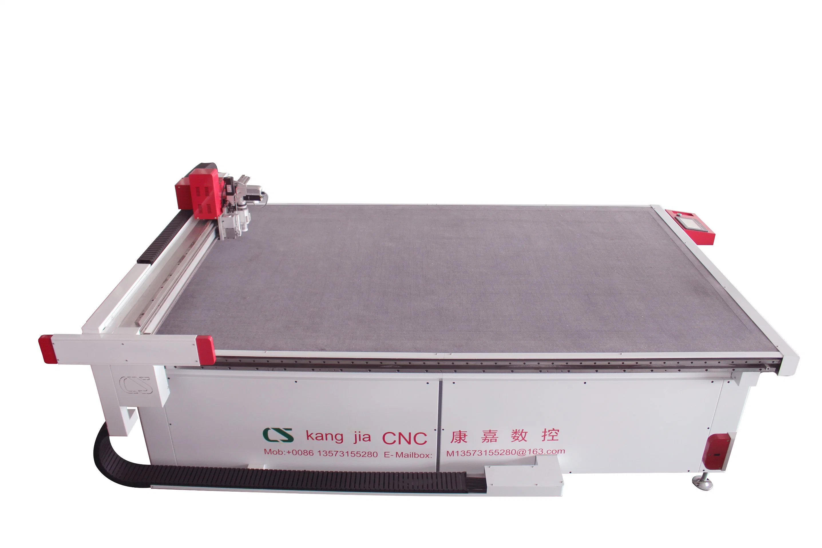 Conveyor Felt Roller Label CNC Vibration Knife Machine Roller with Receiving Station