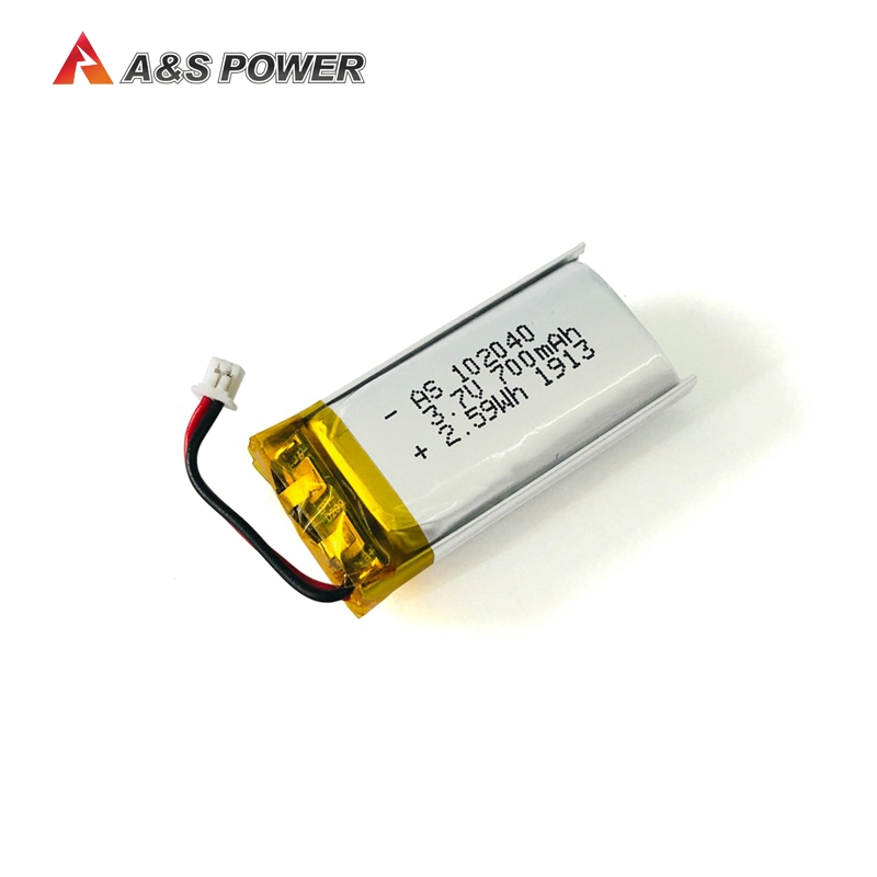 OEM Manufacturer 102040 3.7V 700mAh Lithium Polymer Lipo Battery for Digital Products