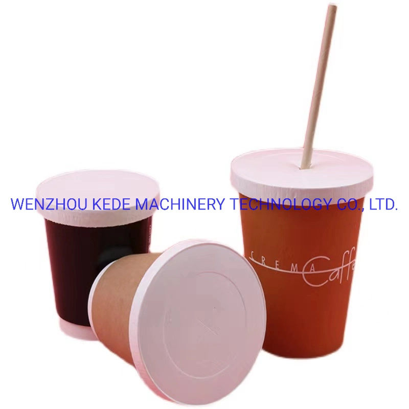 ورق كوب شرب ذو حماية بيئية عالية السرعة KD-Zg100 Automatic Disposable Environmental Protection Cup الغطاء/الغطاء/الغطاء الذي يجعل الماكينة تشكل