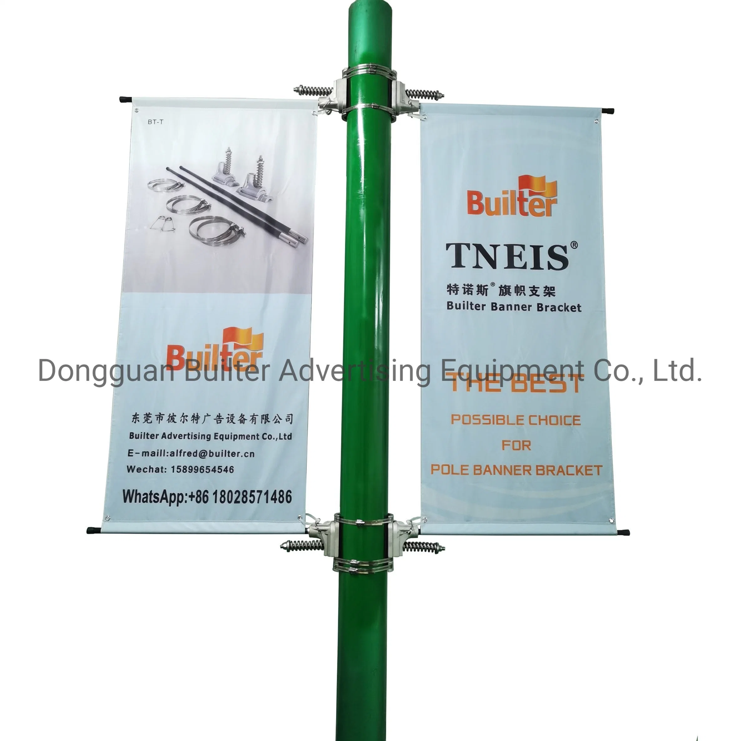 Metal Street Light Pole Advertising Sign Stand (BT-BS-041)