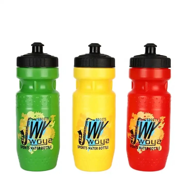 600ml HDPE/LDPE Plastic Sport Bottle, Eco-Friendly BPA Free Bottle, Leakproof Customized Logo Gym Water Bottle, Promotional Gift Water Bottle