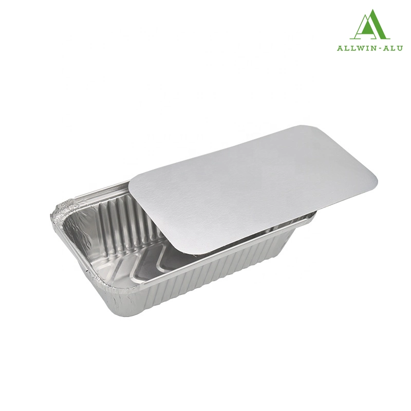 216*184*58mm Containers, Disposable Plate Allwin Custom Made Tin Disposable Foil Container