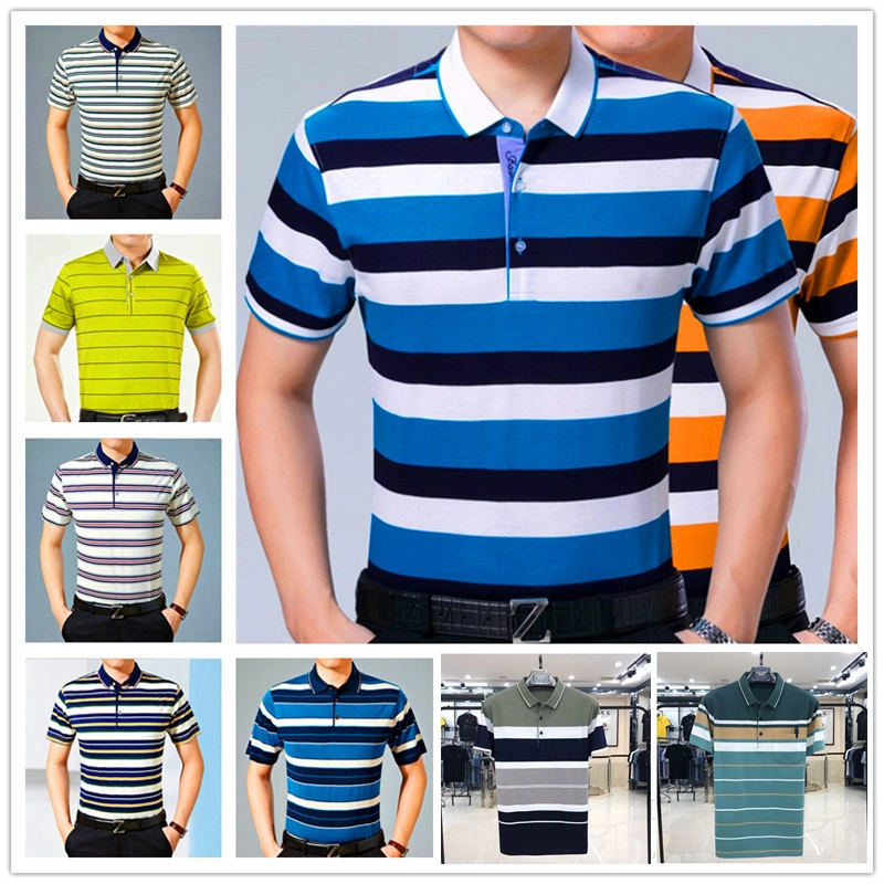 Cheap Short Sleeve Men Cotton Polo Shirt Inventory Limpieza