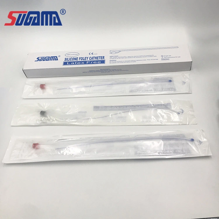 Latex Foley Catheter 100% Silicone Coated