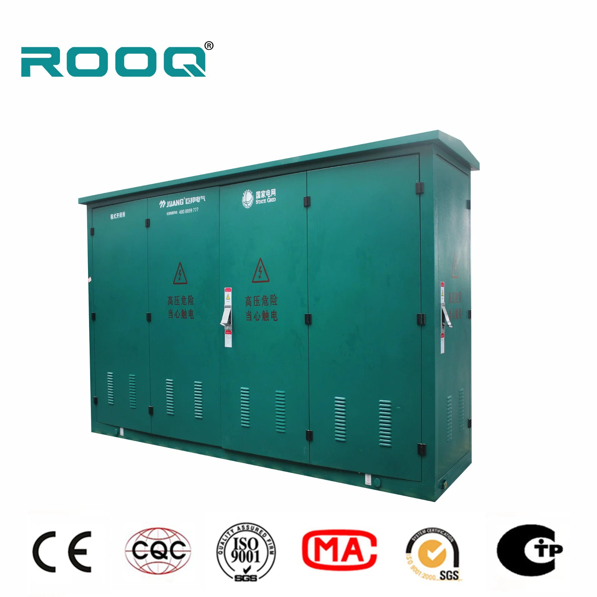 Yb-12/0.4 Containerized and Prefabricated Power Transformer Substation Mv LV Substation Devices