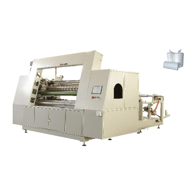 Máquina de hacer un pañuelo de papel Rollo de papel higiénico de la máquina de rebobinar