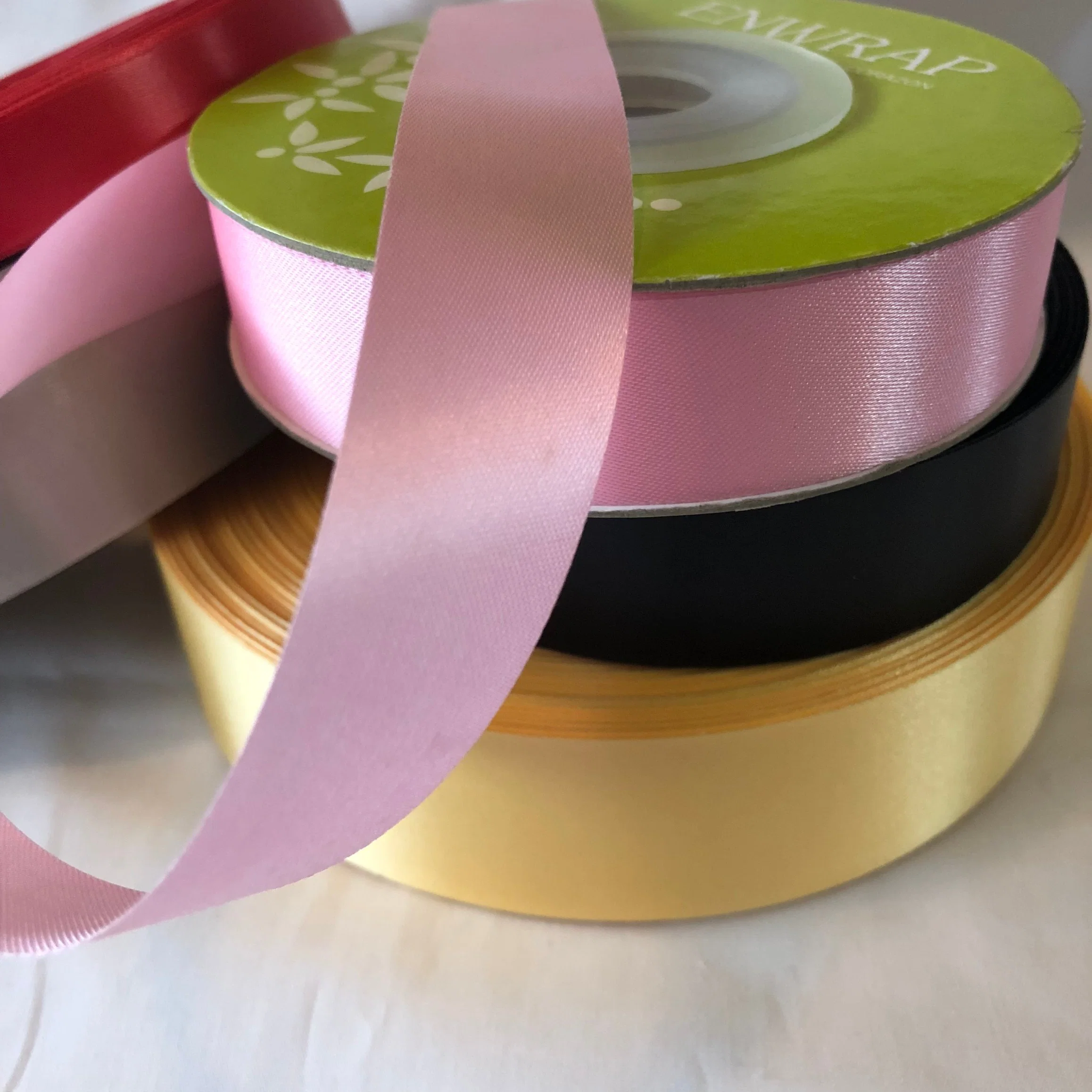 High Quality Silk/Nylon/Polyester Satin Ribbon