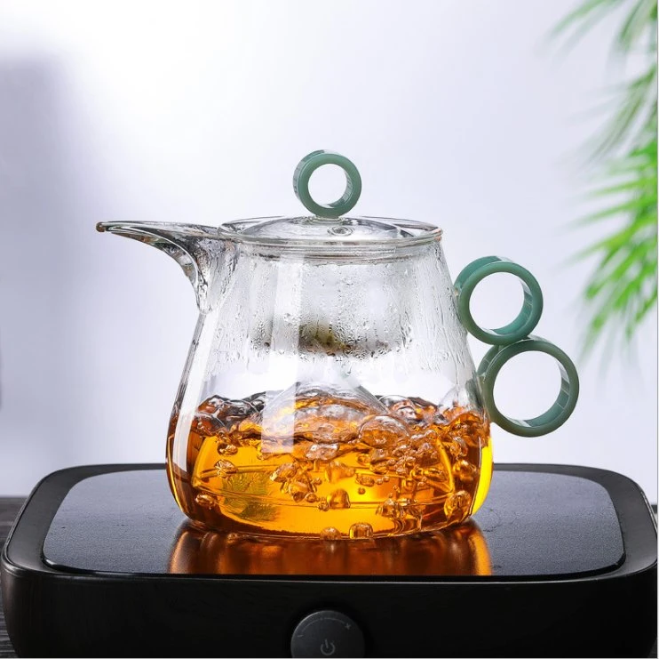 Electric Heater Safe 1200ml Glass Boiling Tea Pot