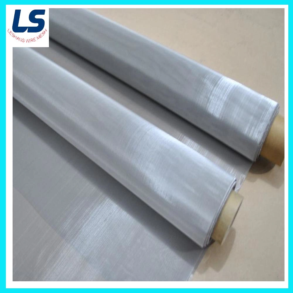 SUS316L 60 Mesh to 200 Mesh Plain Weave Corrosion Resistant Plain Weave Stainless Steel Wire Mesh