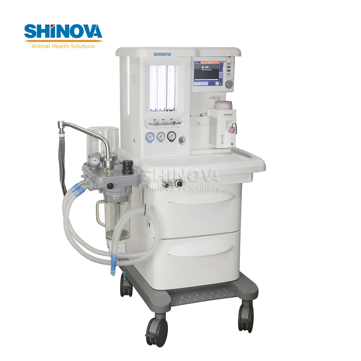 Hospital and Clinic Medical Trolley Veterinary Anesthesia Machine Anemax-A4