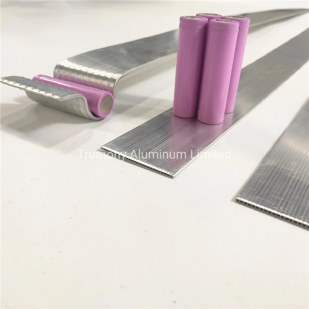 Hábil Fabricación 4343 3003 hoyuelo de aluminio de extrusión de tubo para la industria de la energía solar