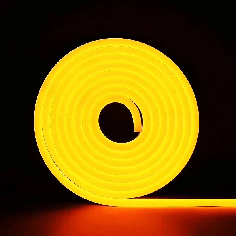 16.4FT/5m Waterproof Flexible 12V Silicone LED Neon Rope Light Strip