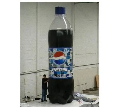 2023 Nouvelle bouteille de Pepsi gonflable géante