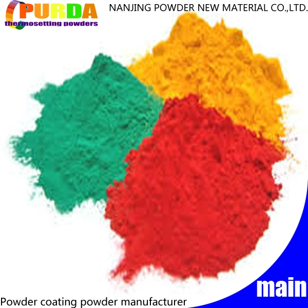 Strong Coating Film Good Adhersion Polyester Powder Paint Electrostatic Powder Coating