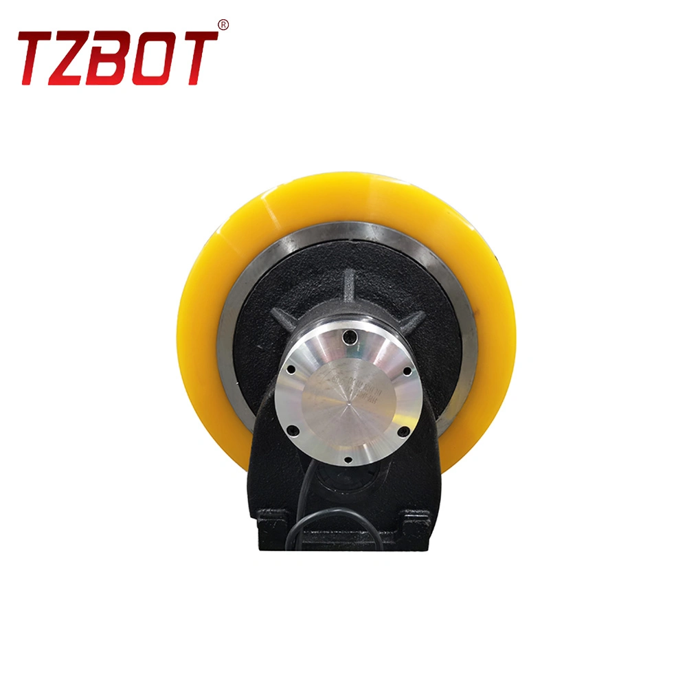 Robot Accessories Agv Driving Wheel 1500W 24V Motor PU Driving Wheel with 1000kg Load for Agv Large Capacity Automatic Electric Industry Robot (TZ30-DA15)