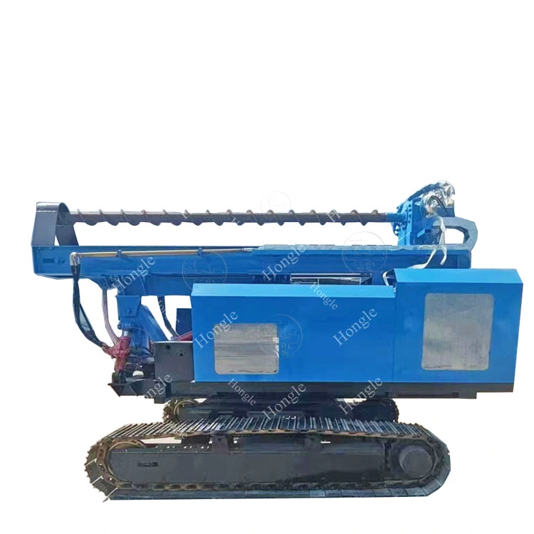 Best Sell Pile Ramming Crawler Solar Pile Driver for Engineering Construction