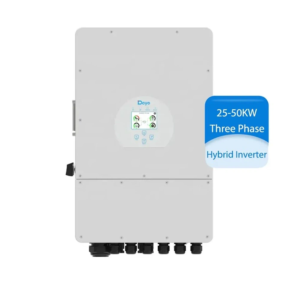 Novo produto na Polónia Stock Deye Pure sine Wave Sun-29.9/30/35/40/50kw Inversor híbrido MPPT trifásico de alta tensão, híbrido de corante elevado Inversor solar