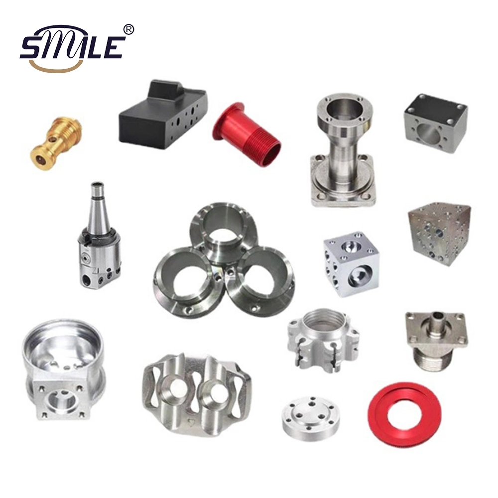 Smile Precision Aluminum OEM CNC Milling Machining Parts CNC Turning Machining Parts Customized Precision Mechanical Products Meta