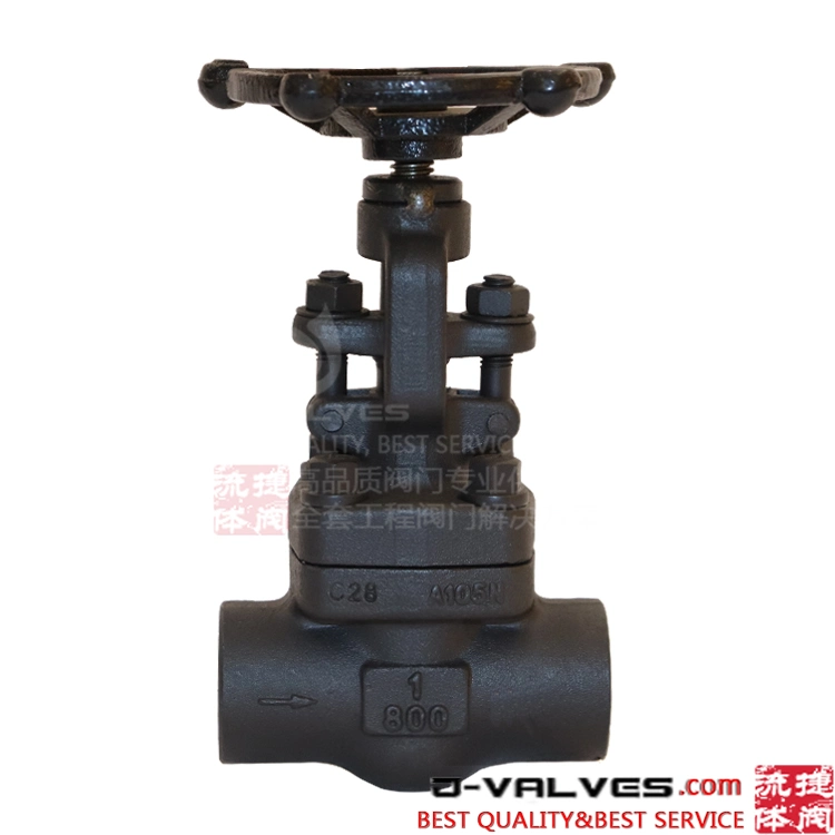 A105 Material 1" Inch 800lb Welding Type Lf2 Carbon Steel Globe Valve