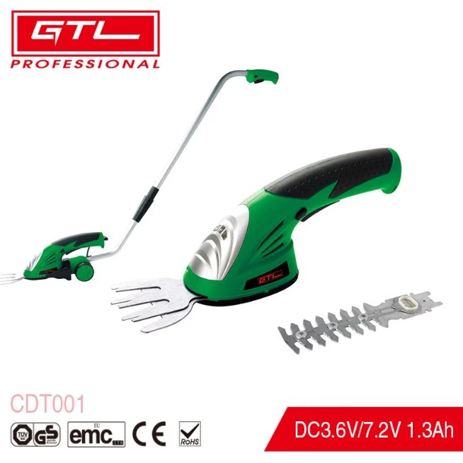 Cordless 2 in 1 Lithium-Ion Grass and Hedge Trimmer, Edging and Shrub Shear (CDT001)