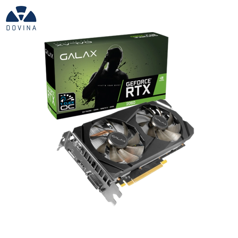 Mais Quente Gigabyte Rtx 2060 Placa gráfica para jogos 6GB 192 bit Geforce Rtx 2070 2080 2060