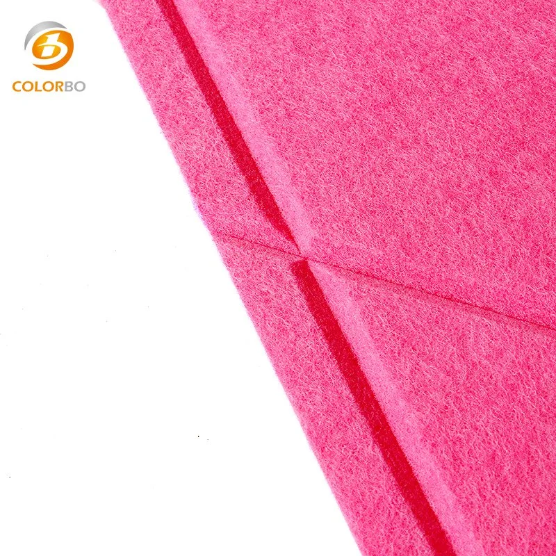 100%Pet Wall Covering Decoration Material Polyester Fiber Sound Absorption Acoustic Baffle Panel