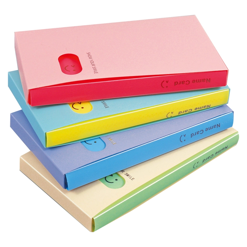 Foska Colorful Office Business Card Book Holder